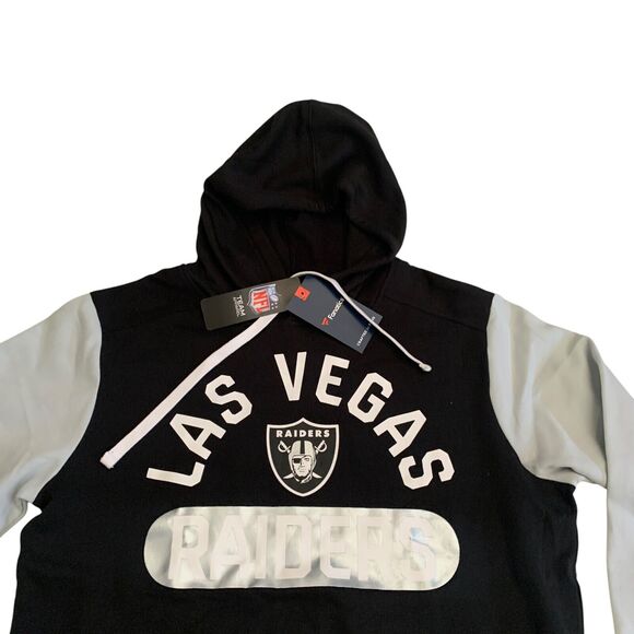 Fanatics Men's Sz L Las Vegas Raiders Extra Point NFL Pullover Hoodie Sweatshirt - Picture 4 of 16